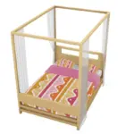 Color Story Canopy Bed