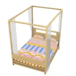 Color Story Canopy Bed