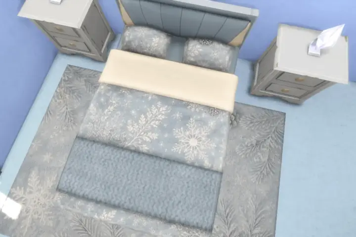 Full Winter Whisper Bedroom Set Base Game