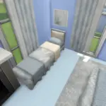 Full Winter Whisper Bedroom Set Base Game