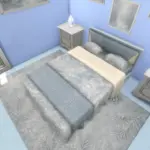 Full Winter Whisper Bedroom Set Base Game