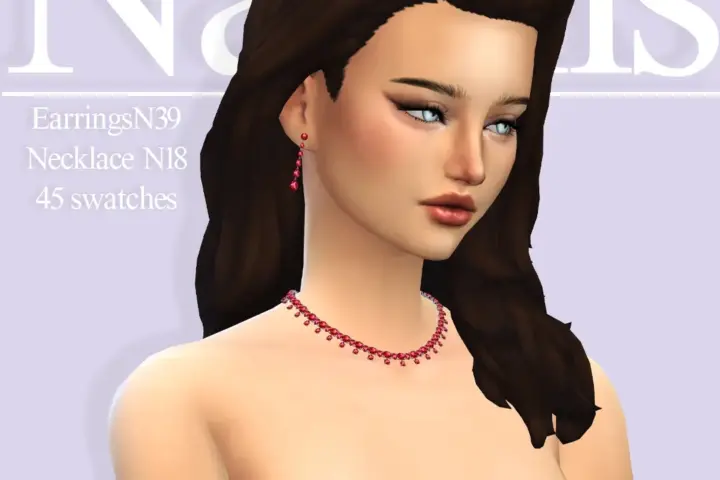 Earrings N39, Necklace N18ⁿᵃᵗᵃˡⁱˢ