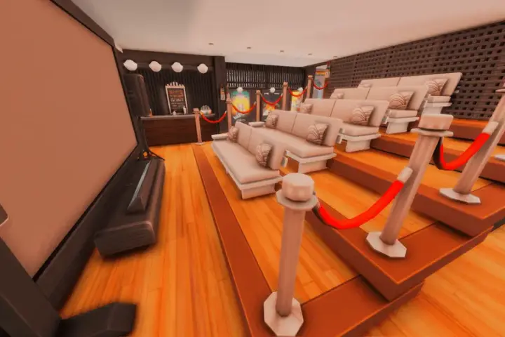 Family Home with Entertainment Center