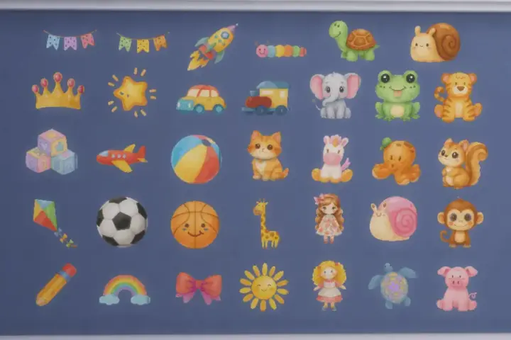 Kids Wall Decal Decor