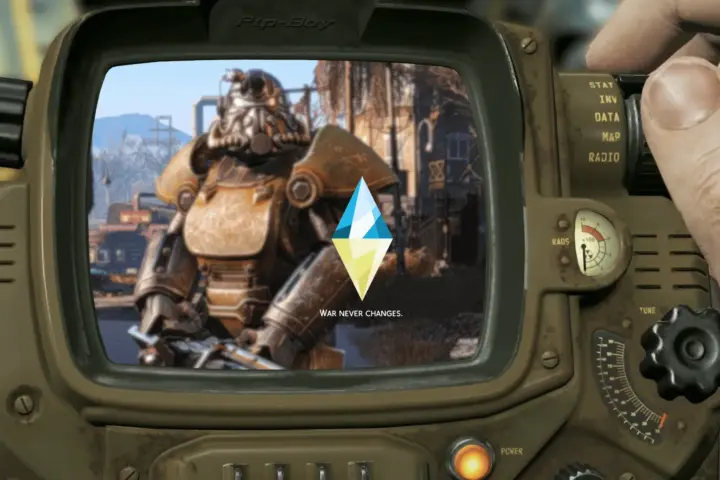 Post apocalyptic main menu override