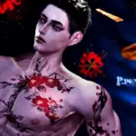 P_peng Tattoo N0.55 花開邪退(화개사퇴)Exorcist's Bloom