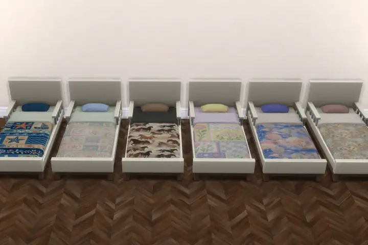 Toddler Bed Simple BG