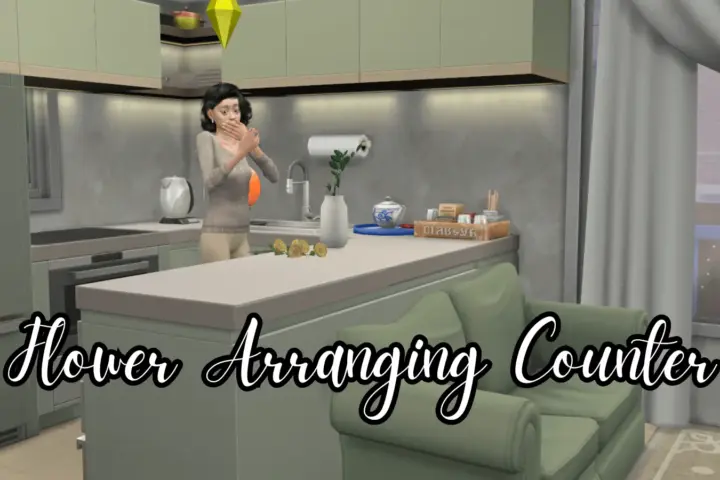Flower Arranging Counter