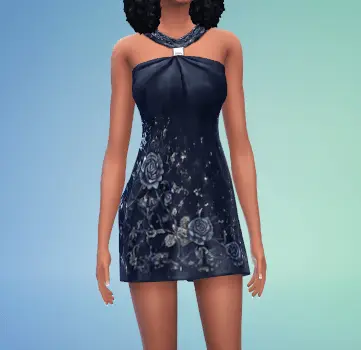 Midnight Rose Romance Base Game Dress