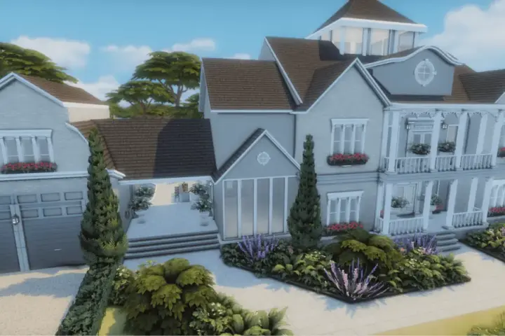 🏡 The Lighthouse | Shell | Sims 4 Build