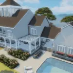 🏡 The Lighthouse | Shell | Sims 4 Build