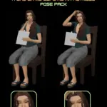 Pose Pack #7 - A Day in My Life as an Actress