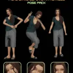 Pose Pack #7 - A Day in My Life as an Actress