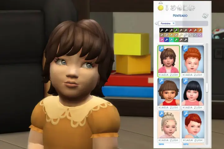 Kelsey Hairstyle for Infants