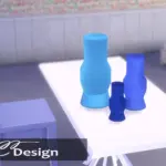 A large empty vase
