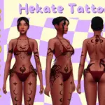 RavenBlends Hekate Tattoo