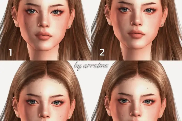 Face Moles Set