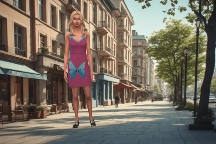 Wild side dress collection