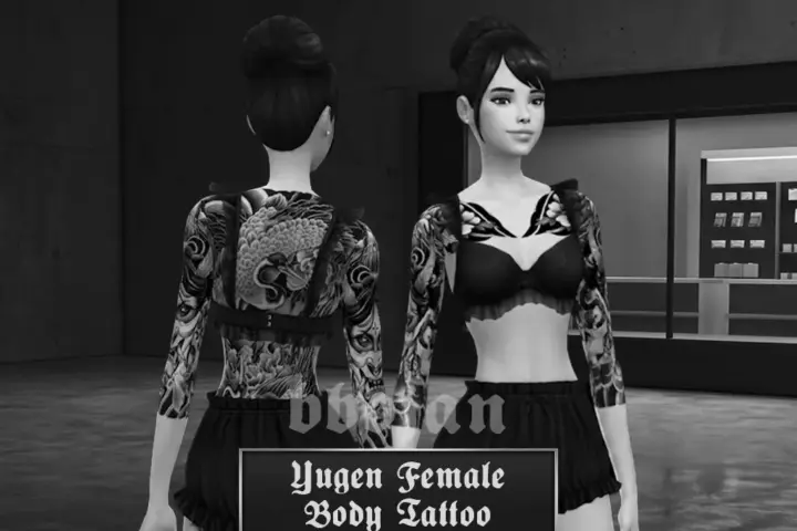 Yugen Female Body Tattoo Sets - bbojan