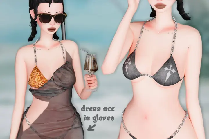 Gothic bikini (swimwear)