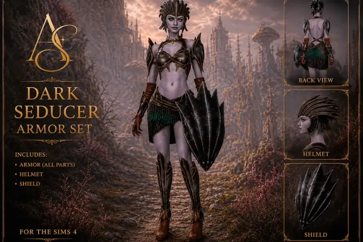 Dark Seducer Armor Set