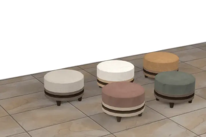 Quiet Atelier - Pebble Pouf