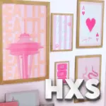 Girly Pop Collection - Wall Art