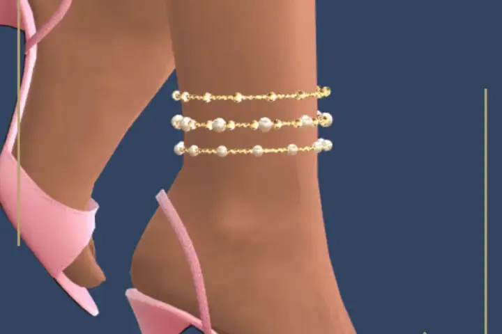 Seaside Pearl Anklet