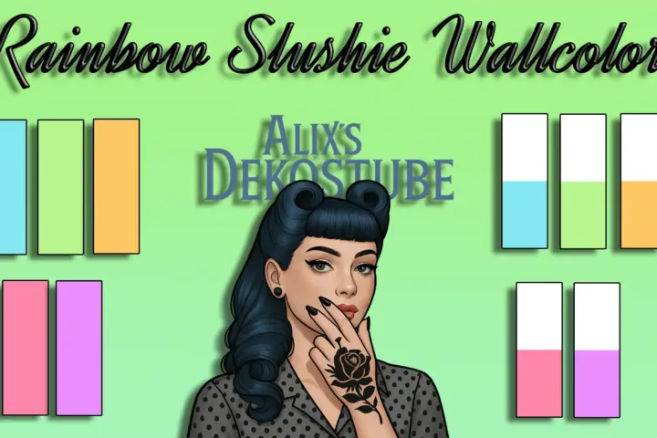 Rainbow Slushie Wallcolor