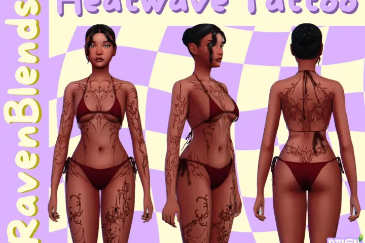 RavenBlends Heatwave Tattoo
