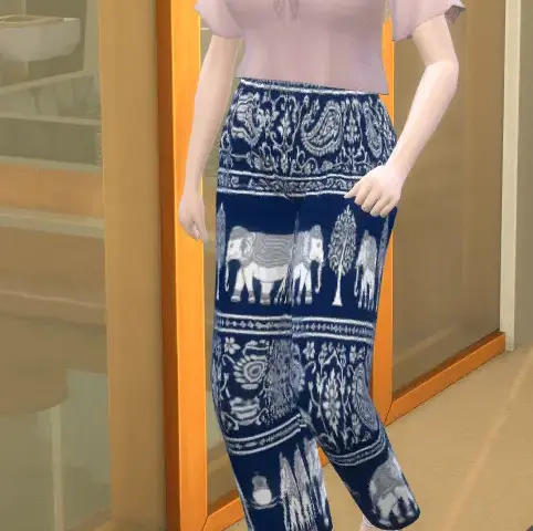 Thai Summer pants - women