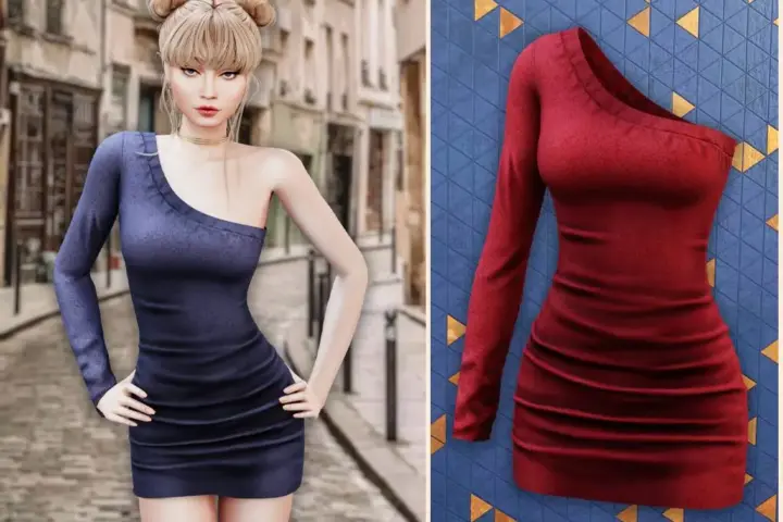 Velvet midnight dress