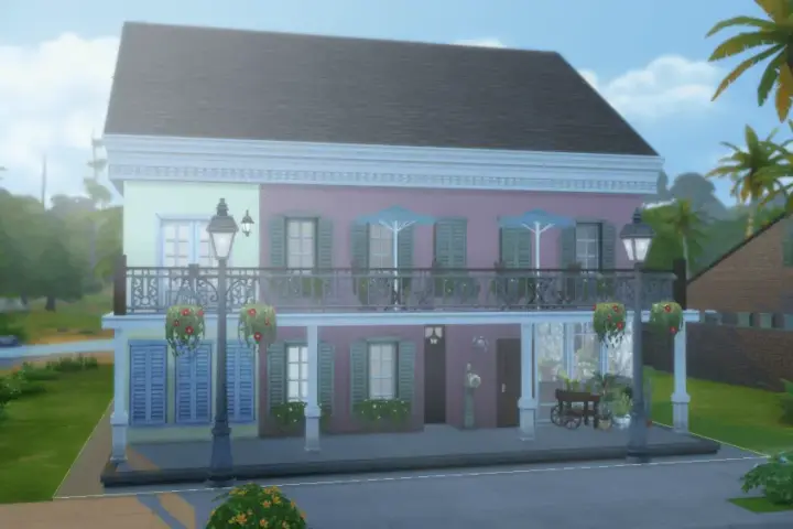 Willow Creek | French Quarter Townhouse | Over 50K | Base Game Only