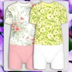 Toddler Daisies Short Pajamas