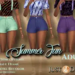 Summer Fun - D2 - Female Adult