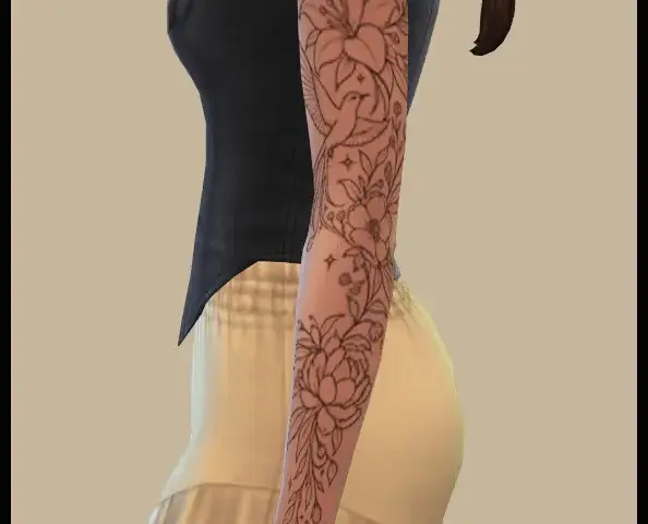 [Sminchii] Floral Tattoo II