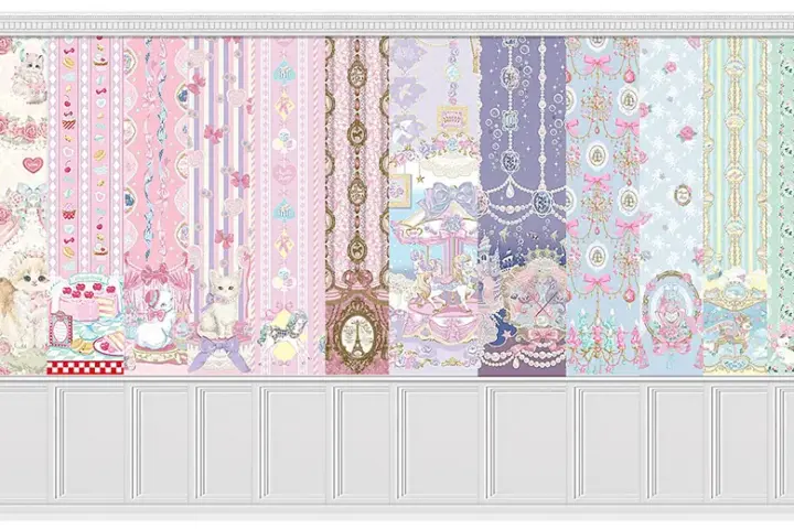 Kawaii Lolita Wallpaper Set
