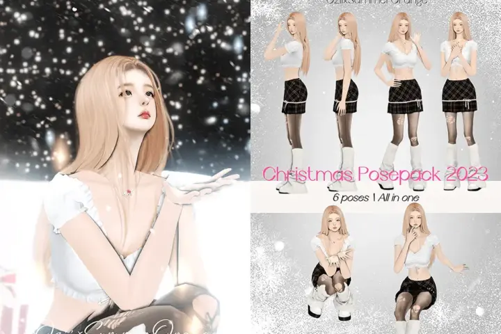[Ozii×SummerOrange]Christmas Posepack 2023