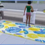 Mediterranean Vibes Kitchen Rugs
