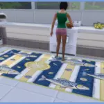 Mediterranean Vibes Kitchen Rugs