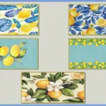 Mediterranean Vibes Kitchen Rugs