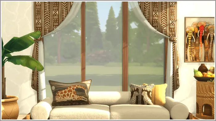 Afrohemian Tied Curtains