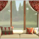 Afrohemian Tied Curtains