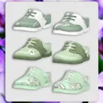 Infants Girls Sage Green Lace Ups