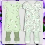 Infants Girls Sage Green Tunic Dresses