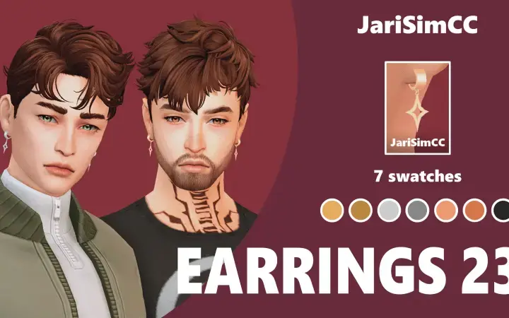 JariSimCC Earrings 23