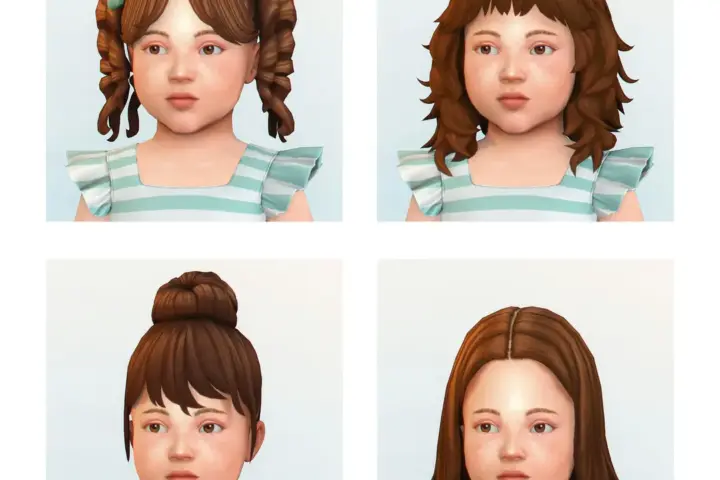 Toddlers Hairs Conversions Set