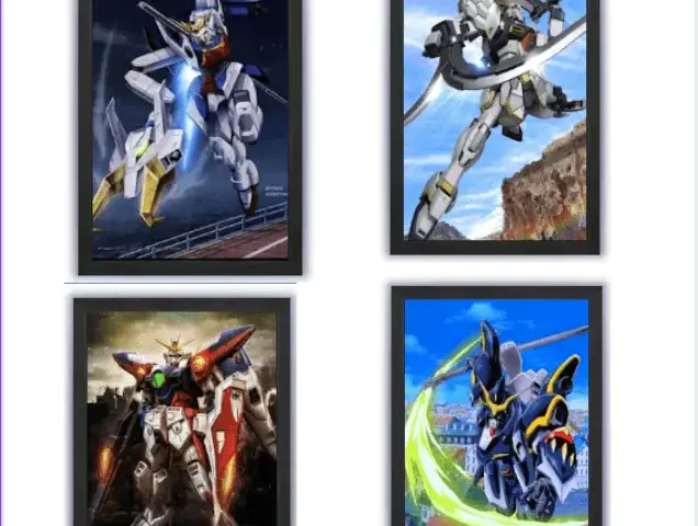 painting Gundam Wing
