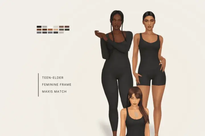 Сет одежды The Nude Set v2.0