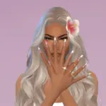 French nails set 185